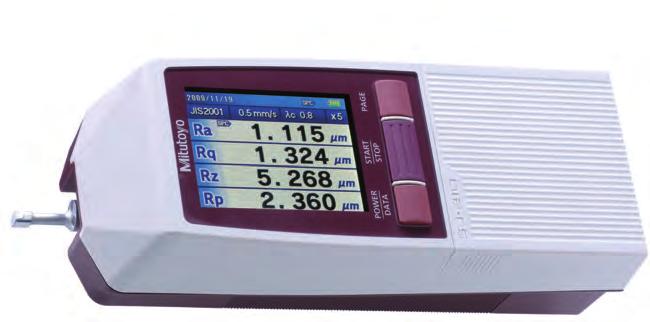 Drsnoměry SJ-210 Technické parametry Posuvová jednotka Rozsah měření Příčný směr Rychlost měření 16 mm 4,8 mm [S-model] 5,6 mm [S-model] 0,25 mm/s ; 0,5 mm/s; 0,75 mm/s Snímač Snímací metoda