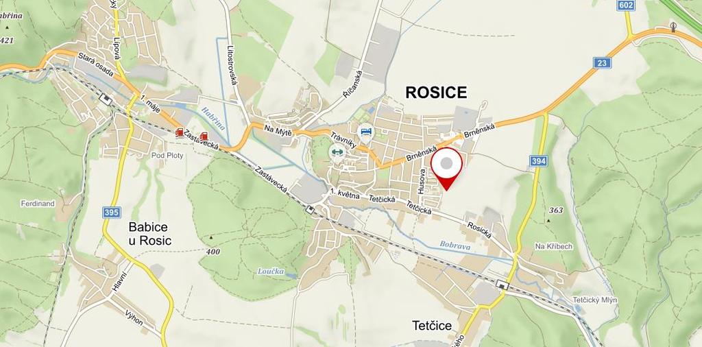 Obrázek č. 2 : Po loha předmětn é n e mov it é v ěc i Zdroj: mapy.cz Oceňovaná nemovitá věc představuje pozemky orné půdy a pozemky ostatní plochy.
