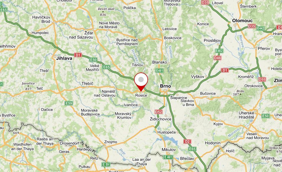 Obrázek č. 5 : Mapa porov n ávacích n e mov itý ch věcí 1 2 3 Zdroj: mapy.cz Stručný přehled výše popsaných vlastností porovnávacích nemovitých věcí je uveden v tabulce níže.