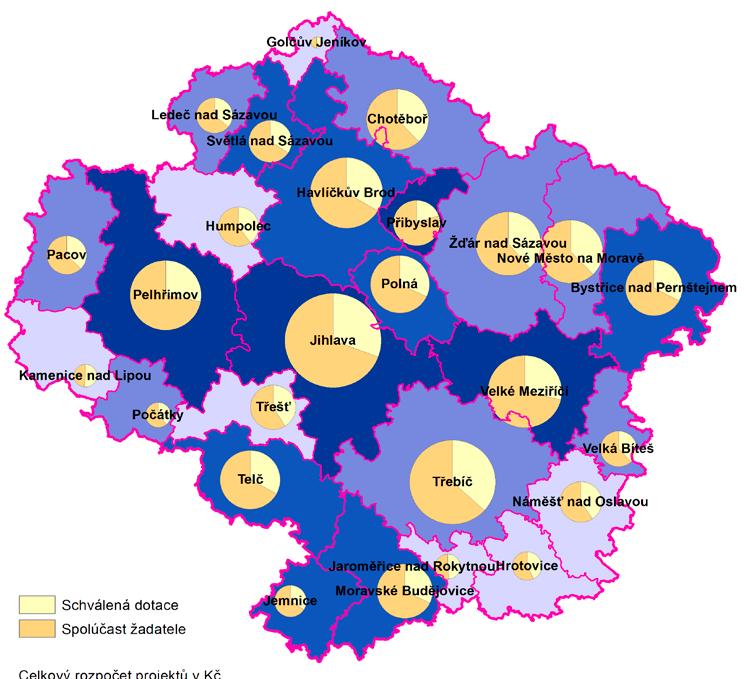 5. FOND VYSOČINY www.fondvysociny.cz I v roce 2017 tvořily nejvýznamnější skupinu, která mohla žádat o podporu, města a obce.