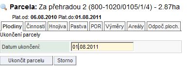 5 Jarní pšenici budete sklízet až 1. 8. 2011.