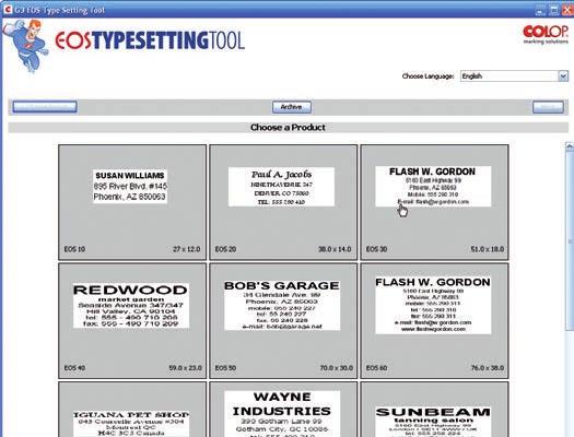 Typesetting Tool EOS 23 2 TYPESETTING