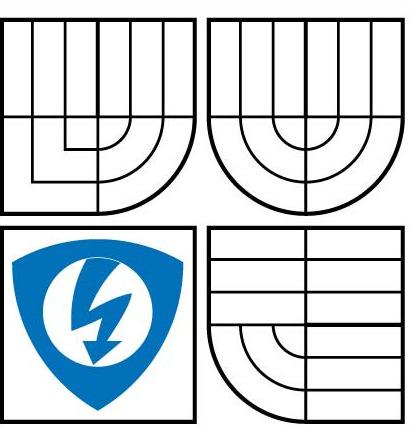 VYSOKÉ UČENÍ TECHNICKÉ v BRNĚ Fakulta elektrotechniky a komunikačních technologií Ústav telekomunikací Bakalářská práce bakalářský studijní obor Teleinformatika Student: Marek Nesveda ID: 97936