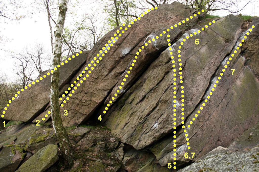 Mravenec bouldering 1 ) Líbal ova h ran a 4, S D 2 )