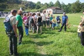 šťavel kyselý, kyčelnice cibulkonosná) a očichávali (kopytník evropský, měsíčnice vytrvalá, kakost smrdutý, tolita lékařská).