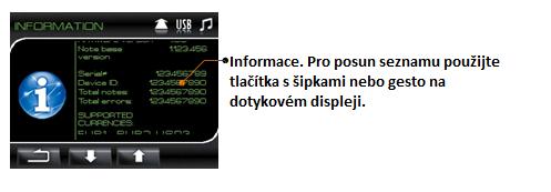 Pro vypnutí detektoru po dokončení provozu podržte dvě sekundy tlačítko pro vypnutí/zapnutí. Při dalším zapnutí detektoru bude zachováno veškeré nastavení.