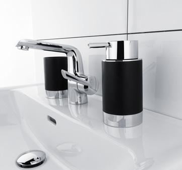 the new series LIO in black or white. There is no reason to wait till you save money for the whole new bathroom.