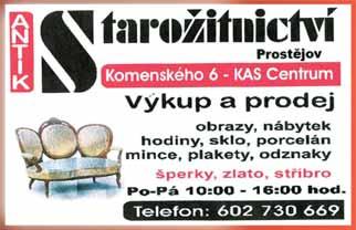 fotbal MORAVSKOSLEZSKÁ DOROSTENECKÁ DIVIZE, SKUPINA E mladší: 11. kolo: 1.SK Prostějov B Vyškov (sobota 13.10., 12.30, Šamaj Ehrenberger, Ol KFS).