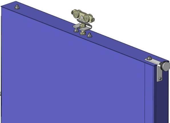 9.3 Systém elektromagnetické kotvy (magnet) Křídlo je v otevřené poloze drženo magnetem.