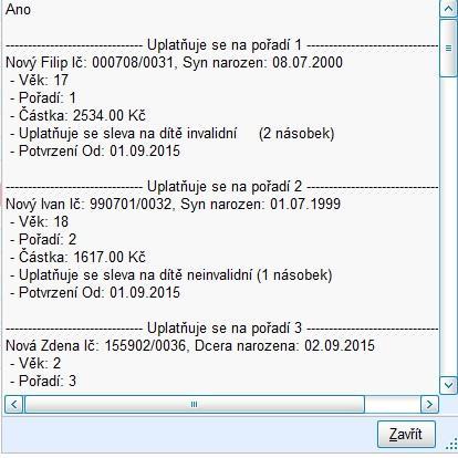 6) Sloupec KonZKDoby konec zkušební doby, zobrazuje datum, kdy uplyne zkušební doba 7) Sloupec Dny ukazuje za kolik dní uplyne zkušební doba 8) Úvaz přepočet úvazku dle kalendáře osoby 9) A ve