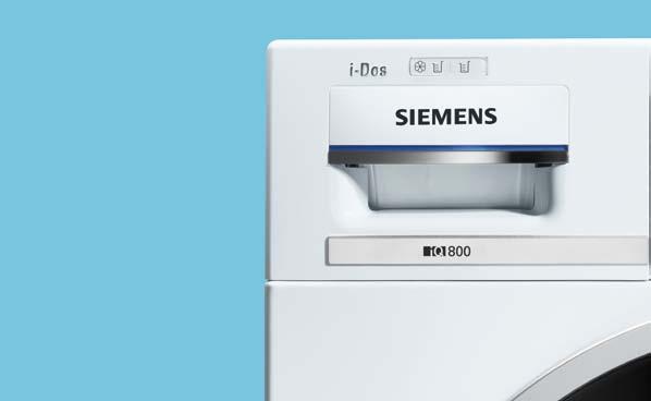 Praní na špičkové úrovni U značky Siemens Vás dělí pouze pár kroků od cíle: perfektně čistého prádla.