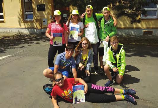 Mladší žáci ve složení: Eliška Kocábková, Nikola Tomášová, Michal Lang a Filip Červenka obsadili solidní 8. místo.