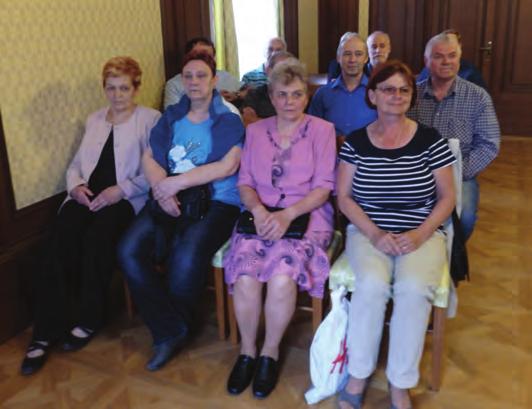 5. 2018. Účast byla hojnější, sešlo se 20 bývalých spolužáků. Také k nim pohovořil pan starosta a sami účastníci jistě rádi zavzpomínali na svá školní léta.