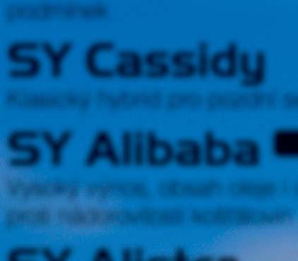 SY Alister Vysoká odolnost proti
