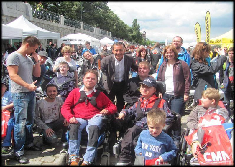 MDA RIDE nás každoročně podpoří nemalou částkou, za což jí patří