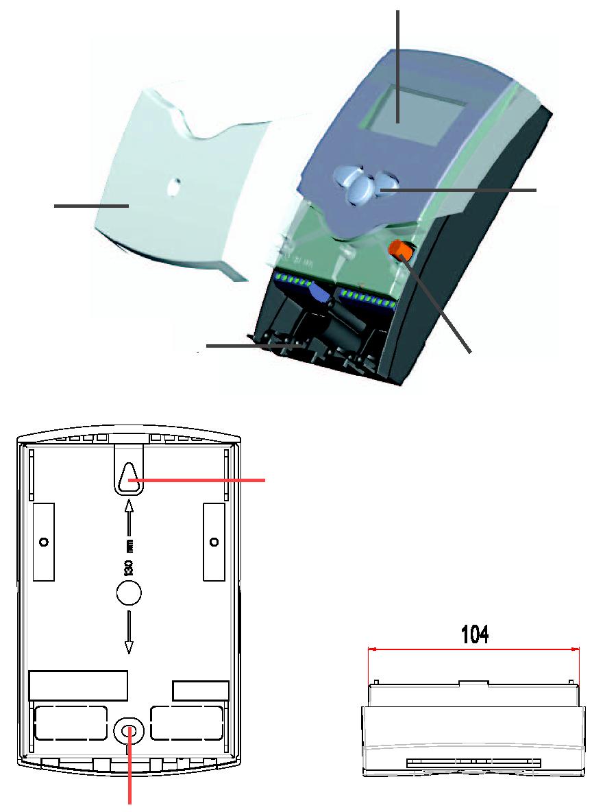 INSTALACE PŘED KAŽDÝM SEJMUTÍM KRYTU ODPOJIT ZAŘÍZENÍ OD NAPĚTÍ!