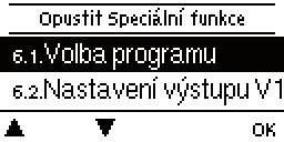 1 Hydraulické zapojení). Odpovídající graf se zobrazí stiskem info. Volbu programu provádí odborník jen jednou při uvedení do provozu.
