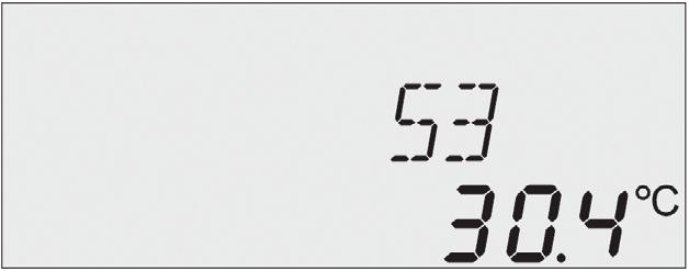 ZOBRAZOVANÉ PARAMETRY 4.1.1 Zobrazení teploty kolektorů COL: Teplota kolektoru Rozsah zobrazení: -40 - +250 C Zobrazuje aktuální teplotu kolektoru COL: teplota kolektoru (systém s 1 kolektorem) 4.1.2 Zobrazení teploty zásobníku TST, TSTL, TSTU: Teplota zásobníku Rozsah zobrazení: -40 - +250 C Zobrazuje aktuální teplotu zásobníku.