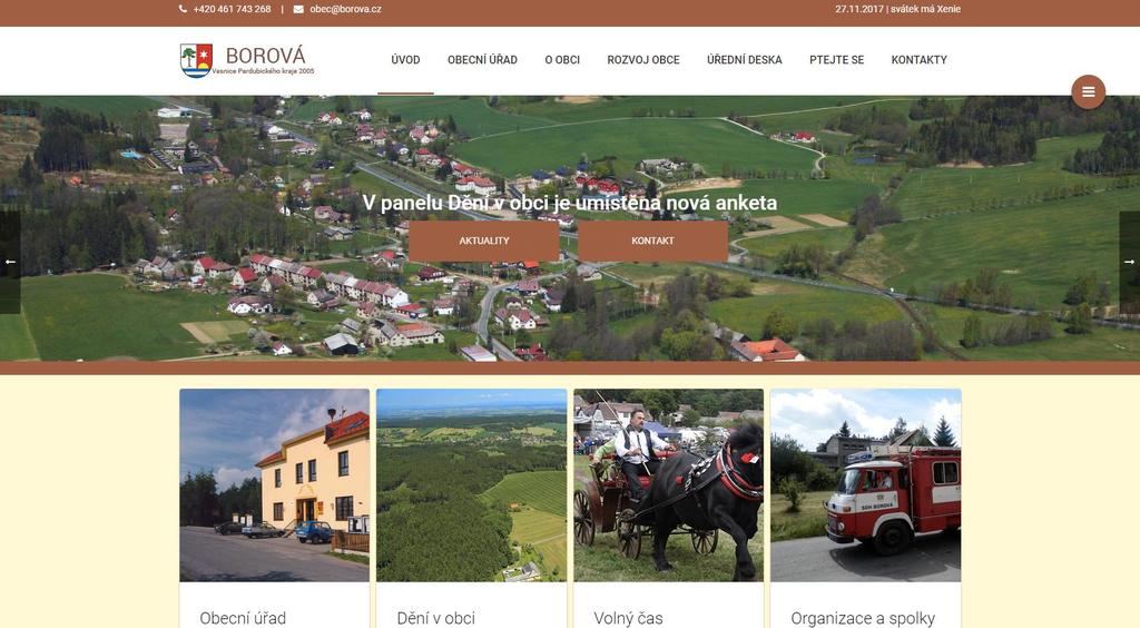 Z JEDNÁNÍ ZASTUPITELSTVA OBCE BOROVÁ Č. 6/2017 ZE DNE 31. 10. 2017 Zastupitelstvo Obce Borová schvaluje: rozpočtové opatření č.