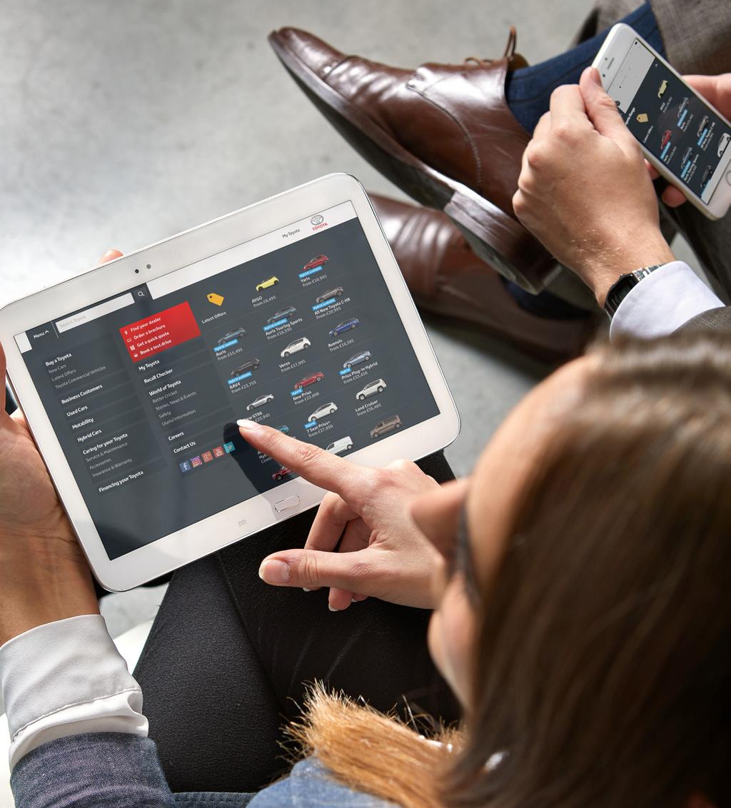 Technologie a internet Přístup Toyota Financial Services Czech k technologiím na bázi internetu je definován vizí společnosti a v tuto chvíli jej reprezentují tato řešení: A. webové stránky (www.