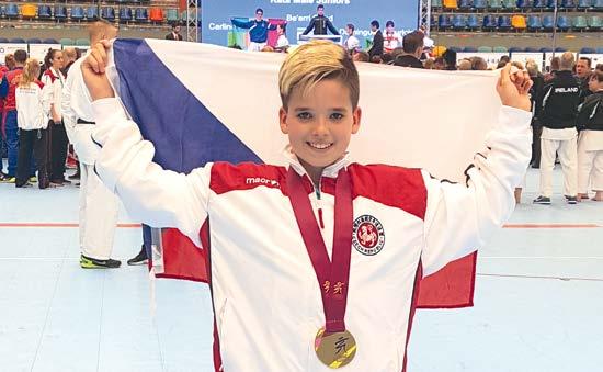 STRANA 20 SPORT A VOLNÝ ČAS ÚSPĚŠNÁ SEZÓNA SK KARATE DRAGON POKRAČUJE Úspěch na mistrovství Evropy a zisk přes 250 medailí, to je průběžná bilance Sportovního klubu karate Dragon DDM Neratovice v