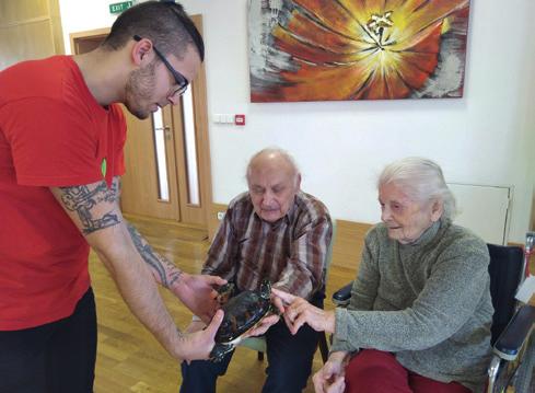 Život v našem městě 64 Zpravodaj 4/208 65 Život v našem městě SENECURA SENIORCENTRUM MODŘICE Splněná přání v SeneCura Modřice: Ze života plazu V SeniorCentru Modřice žije již několikátým rokem velmi
