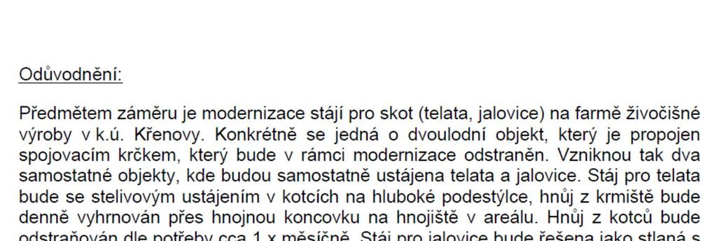 2 Stanovisko orgánu