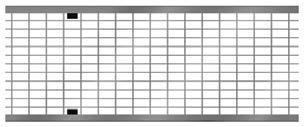 MultiDrain V 00 Rošty Zátěžová třída B 15 kn a C 50 kn Zátěžová třída B 15 kn a C 50 kn rošty vyrobeny dle ČSN EN 1433 s integrovanou aretací Drainlock Přehled krycích roštů pro žlaby