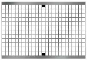 Zátěžová třída D 400 kn MultiDrain V 300 Rošty Zátěžová třída D 400 kn rošty vyrobeny dle ČSN EN 1433 s integrovanou aretací Drainlock Přehled krycích roštů pro žlaby Můstkové rošty Materiál Rozměry