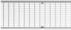 Multiline V 150 Rošty Zátěžová třída B 125 kn Zátěžová třída B 125 kn rošty vyrobeny dle ČSN EN 14 s integrovanou aretací Drainlock Přehled krycích roštů pro žlaby Zátěžová třída B 125 kn Mřížkové