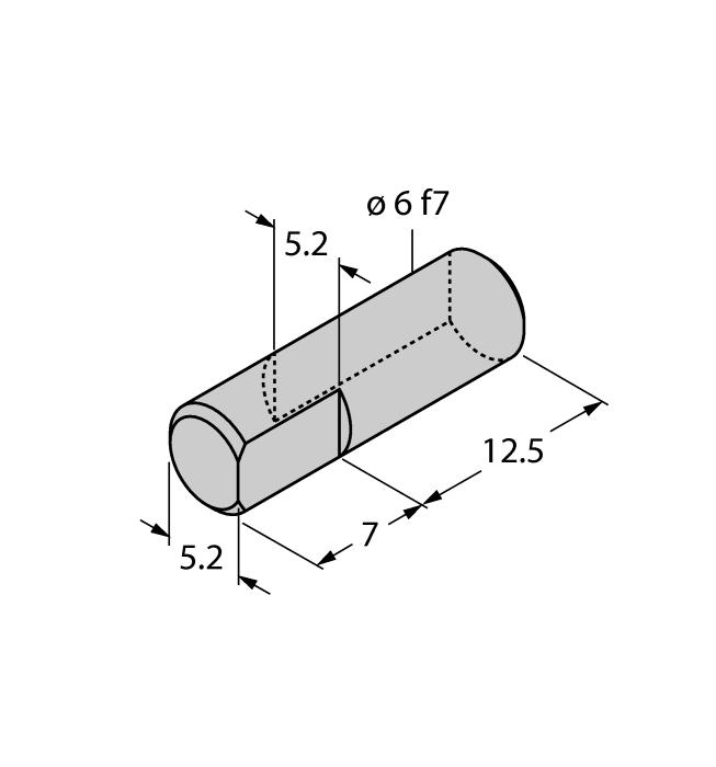 plnou hřídel Ø 6 mm 4 / 5 Hans Turck GmbH & Co.