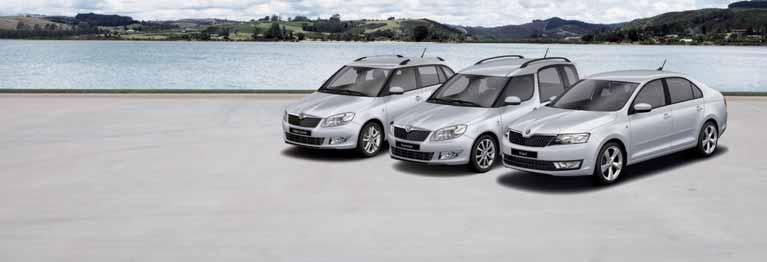 DS 13-30 STRANA - 03 Maximálny priestor Maximálna výbava Maximálna výhoda Kombinovaná spotreba a emisie CO 2 automobilov Fabia, Rapid a Roomster: 4,2 6,4