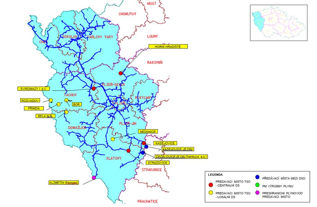 2.2. Mapa VTL distribuční sou