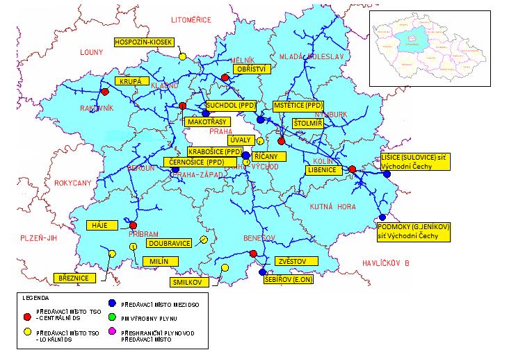 2.3. Mapa VTL distribuční sou