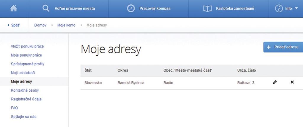 Tieto má potom k dispozícii vo formulári nahlášky voľného pracovného miesta vo forme rolovacej lišty, aby ich nemusel