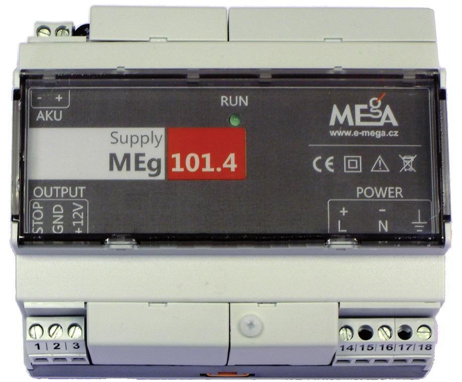 Zdroj zajištěného napájení Supply MEg101.