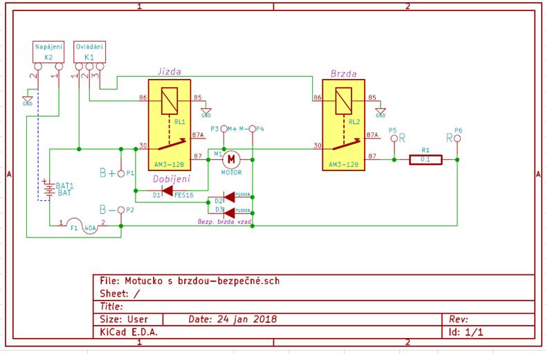 volnoběžky o cca 7 mm a následné otočení o 90 do polohy OFF (obr. č. 1). Motor již nebude klást odpor. MOTÚČKO bezpečné v kopci, nová funkcionalita u provedení Klasik a Power, ve výrobě od 1.2.