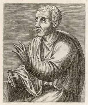 Marcus Fabius Quintilianus (35-100 po Kr.) Považován za nejvýznamnějšího římského pedagoga.