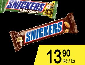 LEDNOVÉ TIPY Z POHODLNÉHO OBCHODU NA TRASE AKČNÍ REGÁL NABÍZÍ TŘEBA SNICKERS A BOUNTY