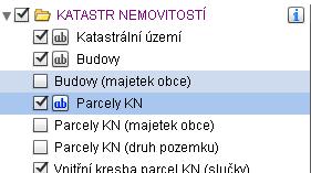 17 Novinky v aplikaci AMEServer v. 2.2.1 1. Popisy k vrstvám 1.1. Změna barvy ikony po vypnutí popisů U