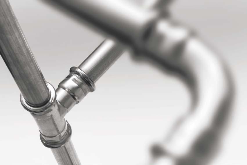 Rúrky Ušľachtilý materiál V ponuke systém KAN-therm Inox sa nachádzajú rúrky so švom z tenkostennej nerezovej ocele: Oceľ odolná voči korózii, chrómniklovo-molybdénová oceľ X2CrNiMo17 12