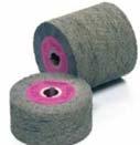 Materiál: elastické nylonové rúno s osadeným zrnom Rozmer: Ø 115 x 100 mm, Ø 115 x 50 mm, Ø 105 x 100 mm, Ø 105 x 50 mm Zrnitosť: 60, 80, 120, 180, 280, 400,