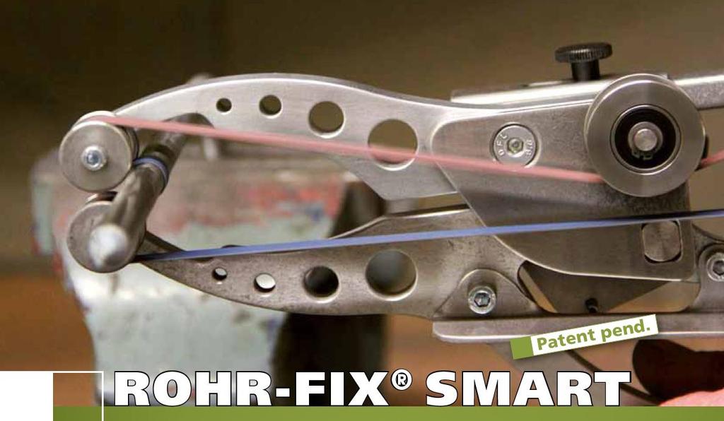 MINI-PÁSOVÝ BRÚSNY SYSTÉM Nový ROHR-FIX SMART Malý.