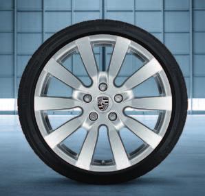 sady zimních kol z programu 0palcové kolo RS Spyder Design 0palcové kolo Cayenne SportDesign II 9palcové kolo Cayenne Turbo 8palcové kolo Cayenne S III PN: 9 J x 0 ET 57 PN: 9 J x 0 ET 57 PN: 8,5 J x