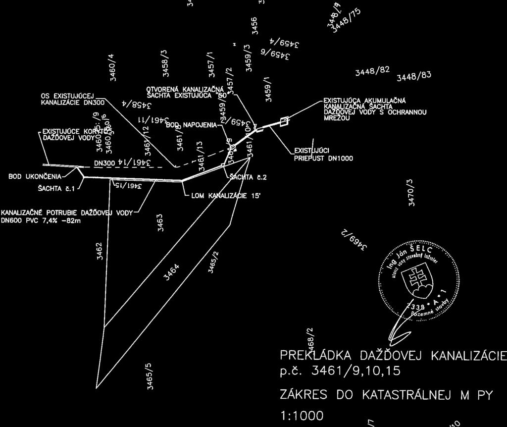 ON 1000 L 3448/ 82 os O (-D 1 go ul In 0) ic) ul -t c l Ln OWORENÁ KANALJZAČNÁ