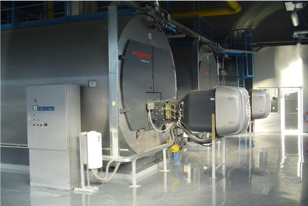 Výstavba kotolne 2x 10t/h,