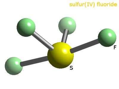 Halogenidy Tetrahalogenidy SF 4 SCl 2 + 4 NaF SF 4 + S 2 Cl 2 + 4 NaCl Lewisova kyselina i báze (amfoterní) SF 4