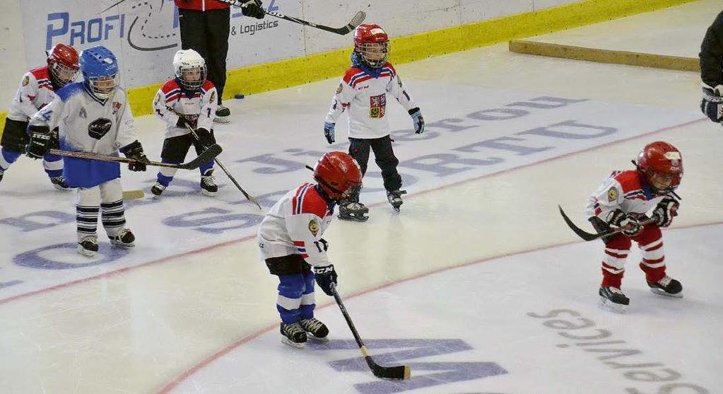 SPORT H O K E J Nejenom, že se nám už naplno roztočila kola letošní soutěže WSM ligy, na plné obrátky jedou rovněž všechny mládežnické soutěže a postupně se začínají do hry zapojovat i ti nejmladší