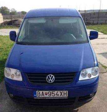 VW Caddy life 1,6 BA-954 XH