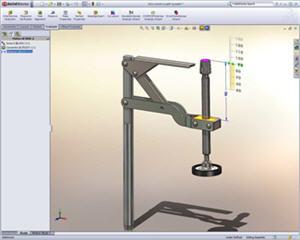 SolidWorks Standard Upravit díly v sestavách Instant3D můžete použít pro úpravu jednotlivých dílů uvnitř sestavy a
